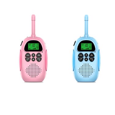 2pcs Children Walkie-talkie, Wireless 3KM Call, USB Charging For Outdoor Parent-child Interactive Toys_voghion.com