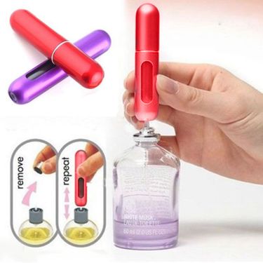 5 ml Mini Refillable Perfume Atomizer Travel Portable Spray Empty Pump Bottle_voghion.com
