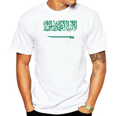 Men saudi arabia t Designing 100% cotton round Neck Vintage Famous Casual Summer Style Pictures shirt_voghion.com
