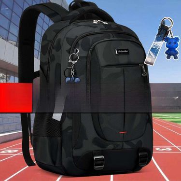 2025 High School Students Boys, Junior High School Students, Large Capacity Backpack Men, Load Reduction And Spine_voghion.com