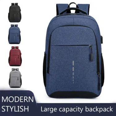 Simple And Stylish Backpack Large Capacity Multifunctional Suitable For Business Travel Student Computer Bag 250408l_voghion.com