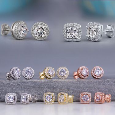 Cao Shi fashion ol personalized Earrings creative zircon women's versatile earrings and Earrings_voghion.com