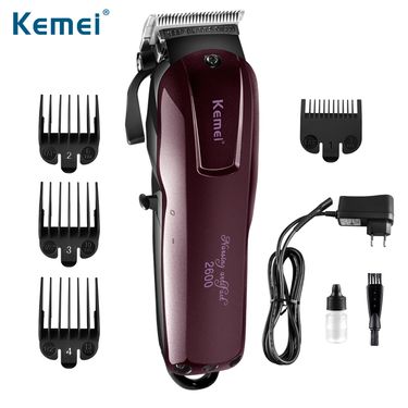 Kemei KM-2600 Cordless Rechargeable Electric Clipper USB Charging Trimmer Professional Hair Cutting Hine For Men_voghion.com