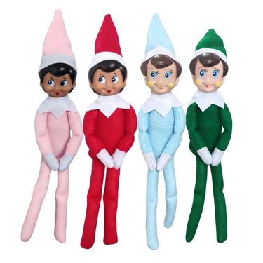 2025 Christmas On The Shelf Xmas Plush Elf Doll Toy Boys Girls Tradition Doll_voghion.com