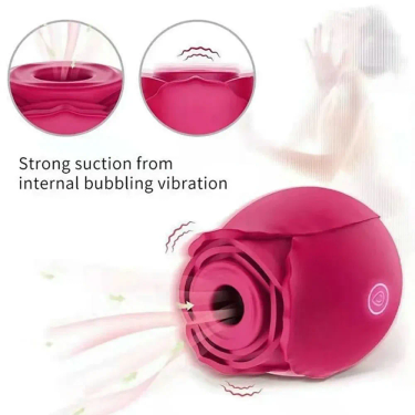 7 with Vibrator Sucking Clitoral Intense Suction Waterproof Rose Clit Sucker Nipple Stimulator Sex Toys fo_voghion.com