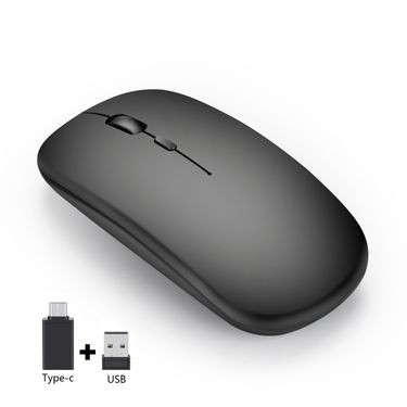 2.4G charging wireless mouse, silent MOUSE with TYPE-C interface, laptop desktop office mouse_voghion.com