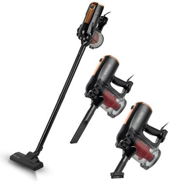 ACKILISS Powerful Handheld Vacuum Cleaner For Home & Car - 600W High Suction, 2m Cable, Dust Cup, Flat Nozzle (220V/110V Dual Voltage)_voghion.com