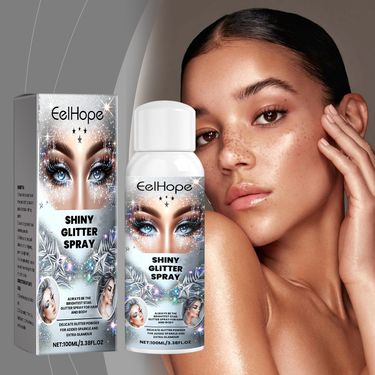 Glitter Glitter Spray, Hair Body Highlight Shimmer Ball Festival Orgy Glitter Spray_voghion.com