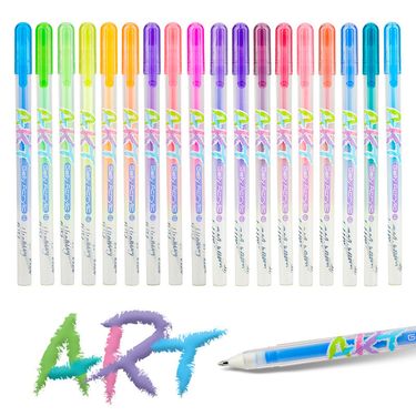 S358 Acrylic Highlighter Pens Set - 1.0mm Tip, 12 Vibrant Colors Per Pack (Fluorescent/Morandi/Monet/Pastel), Quick-Dry, Non-Smudge For Art_voghion.com