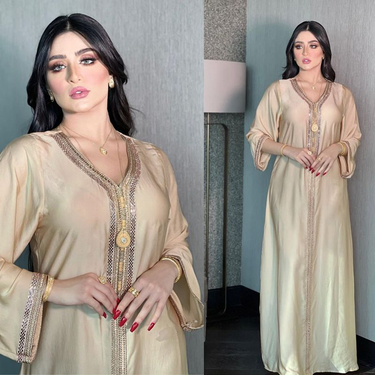 Muslim Clothing Women's Fashion Abaya Hot dia dress Large size abaya_voghion.com