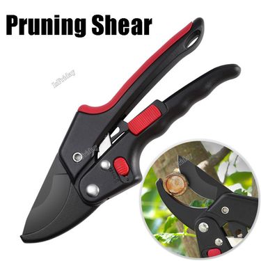 Ratchet Skip Garden Pruning Shear SK5 Steel Scissors Gardening Plant Scissor Branch Pruner Trimmer Tools dropshipping_voghion.com