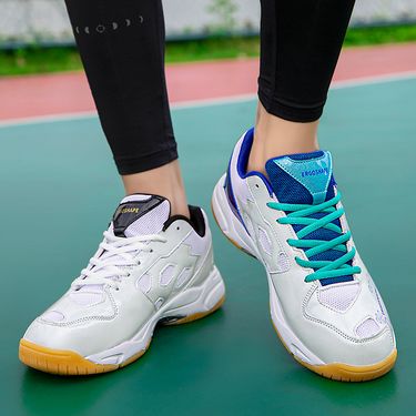 High quality badminton shoes, MD rubber sole, anti slip and noisy _voghion.com