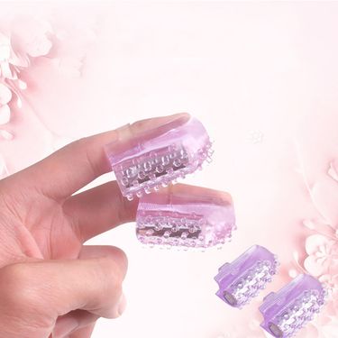 Finger Vibrator Skin-friendly Waterproof Mini Powerful Finger Vibrator for Sex_voghion.com