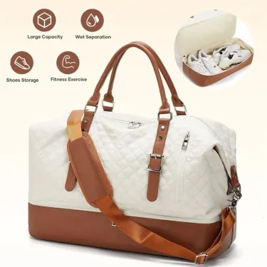 Likros Travel Bag Weekender Bags For Women Boston Handbag Large Tote Duffle Hospital Labor And Delivery Y250225l_voghion.com