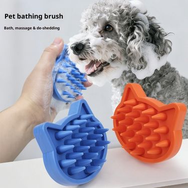 Pet Bath Brush Dog Cat Cleaning Massage Comb Brush Pet Supplies_voghion.com