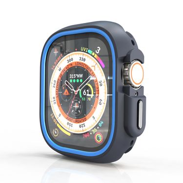 Watch Cases Ultra CaseApplicable To Watch10 Generation Watch Two-color Half-pack Tpu+pc Protective Case _voghion.com
