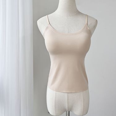Strapless Bottom Strap, Integrated Chest Cushion And Beautiful Back Design, Can Be Worn On The Outside And Paired With A Vest On The Inside--L_voghion.com