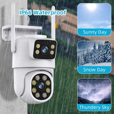 iCsee Wifi PTZ IP Outdoor Home Wireless Dome Surveillance Camera_voghion.com