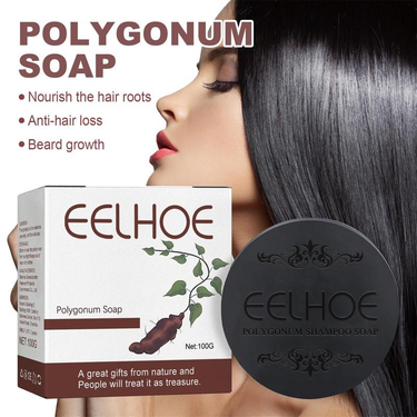 Hair 100g Herbal Growth Anti Hair Loss Moisturizing Volumizing Shampoo Soap Organic Polygonum Hair Darkening Soap B_voghion.com