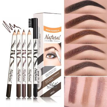 1 PCS Waterproof Eyebrow Pencil 5 Colors Eyebrow Pen for Women Beauty Cosmetic Eyebrow Pencil Cosmetics Tool Female Girl Trans Hot_voghion.com