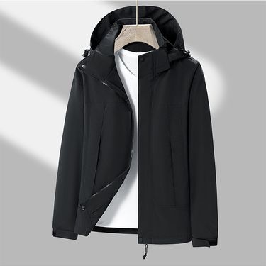 Jacket Men's Autumn And Winter Jacket Couple Windproof Trench Coat Outdoor Fishing Liner Riding Waterproof Removable_voghion.com