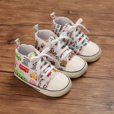 Mother & Kids 2024 Spring and Autumn Baby Girls Canvas Shoes Toddler Shoes_voghion.com