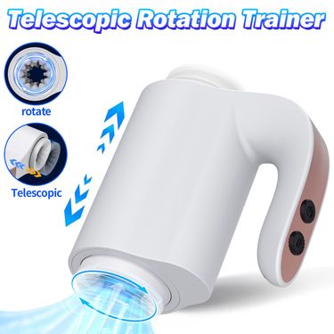 Fully Automatic Masturbation Cup Male Products Electric Deep Throat Oral Sex Self Defense Masturbator Real Clamp Suction Telescopic Rotation_voghion.com