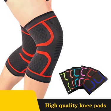 2PCS Fitness Running Cycling Knee Support Braces Elastic Nylon Sport Compression Knee Pad Sleeve for Basketball Volleyball_voghion.com