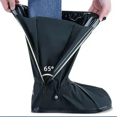 Recycling Rain Boot Cover Anti-slip Boot Cover Unisex Bicycle Shoes Rain And Snow Day Protective Cover_voghion.com