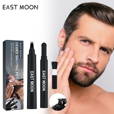 The Ultimate Beard Care Tool: 3-in-1 Brush, Filler, and Tracing Pen Set!_voghion.com