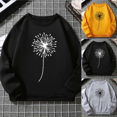 Women's Clothing women's sweatshirt autumn and winter 2024 new embossed trend long sleeved tops women's clothing_ecoleips.com