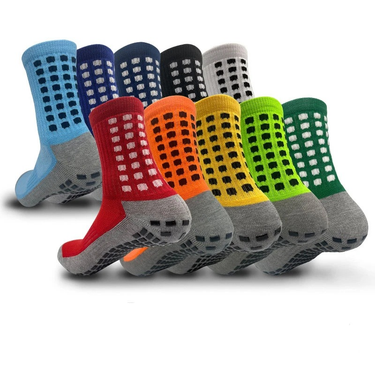 Football socks tube spot non-slip sports socks for men and women_voghion.com