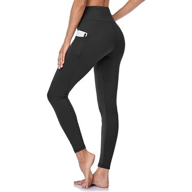 Unbeatable Quality Pocket Women's Leggings With Soft Elastic Fit, Slim Fit And High Waist Yoga Pants_voghion.com