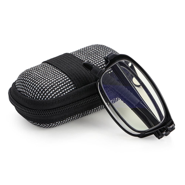 Trend Folding Reading Glasses with Box Men Women Portable TR90 Presbyopia Eyeglasses Design Readers Eyewear Spectacles +1.0~+4.0_voghion.com