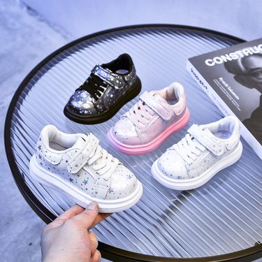 Kids Shoes Children's sneakers 2024 spring and autumn baby shoes 1-5 years old boys and girls casual shoes soft sole versatile star shoes_viptrois.com