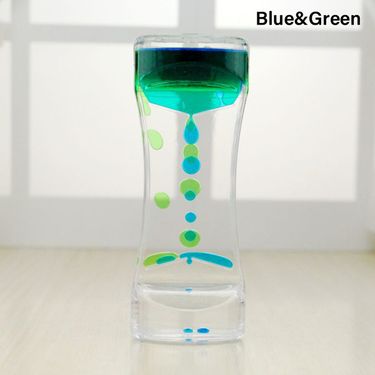 Montessori Educational Toys Hourglass Sensory Visual Stimulation Timer Decompression Toys Water Drop Gift Time Lapse Sensor_voghion.com