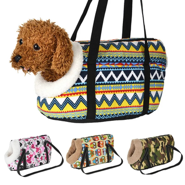 Classic Pet Carrier For Small Dogs Cozy Soft Puppy Cat Dog Bags Backpack Outdoor Travel Pet Sling Bag Chihuahua Pug Pet Supplies_voghion.com