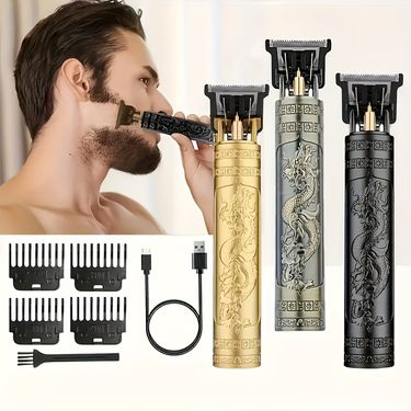 USB Rechargeable Electric Hair Clipper For Men Bald Head Shaver Oil-headed Carving Razor Home Appliances Gift For Boyfriend142_voghion.com