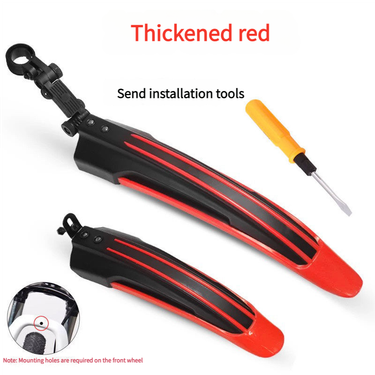 26 Universal Road Mountain Bike Rear Mudguard Extended Rain Guard Bicycle Accessories_voghion.com