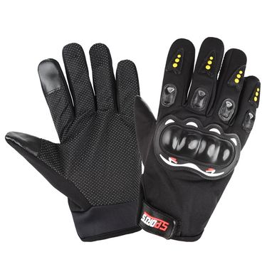 Motorcycle motorcycle gloves outdoor sports breathable non-slip long finger half finger touch screen protective riding gloves wholesale_voghion.com