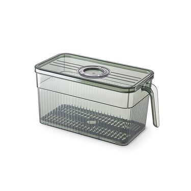 Refrigerator Storage Box Timing Fresh Fridge Organizer Vegetable Fruit Food Storage Containers Pantry Kitchen Organizer_voghion.com