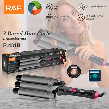 Hair Styling Comb, Non-Damaging Hair Straightener And Curler, Dual-Use Electric Curling Iron And Hair Straightener For Home Use_voghion.com