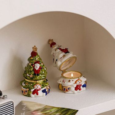 Christmas Tree Home Bedroom Aromatherapy Candle Incense Ornament Creative For Best Friend Niche High-end Gift Birthday_voghion.com