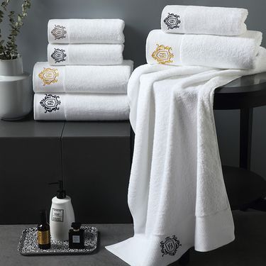 Premium Hotel-Grade Bath Towel - 100% Cotton, Extra Thick & Highly Absorbent_voghion.com