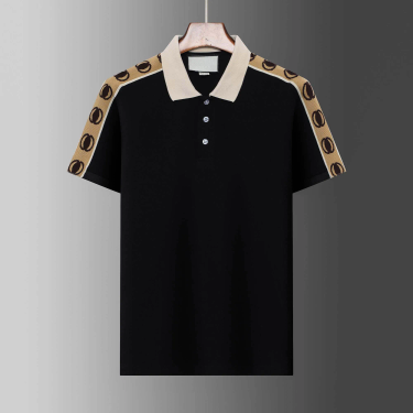 Summer Mens Polos Shirt Designer T Shirts GU Polo Man Luxur brand Tops With Stripe Neck Tshirts Unisex Streewears Short_voghion.com