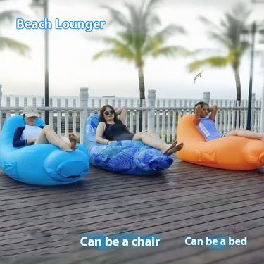 New Camping Air Mattress Inflatable Recliner Outdoor Inflatable Sofa Outdoor Lazy Inflatable Bed Camping_voghion.com
