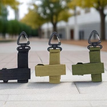 Outdoor Multi-Functional Mouth Wear Belt Key Hanging Gloves Rope Quick Take Strap Storage Buckle_voghion.com