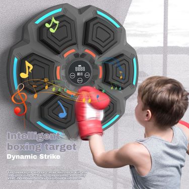 Intelligent music boxing machine Boxing wall target electronic response target rhythm wall target hanging training equipment_voghion.com