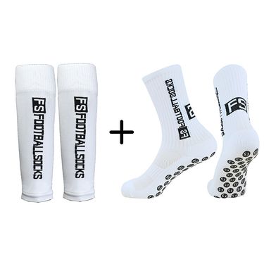 Men's Socks Pressure Football Socks Adult Shin Guards Leg Covers Sports Knitted Leg Socks Sweat Absorbent Calf Socks_voghion.com