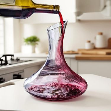 Light Luxury Slanted Decanter European Style Red Home Divider Creative Personalized Wine Glass Set_voghion.com